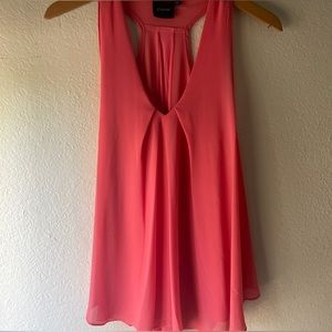 NWT CLICHE' CORAL TOP